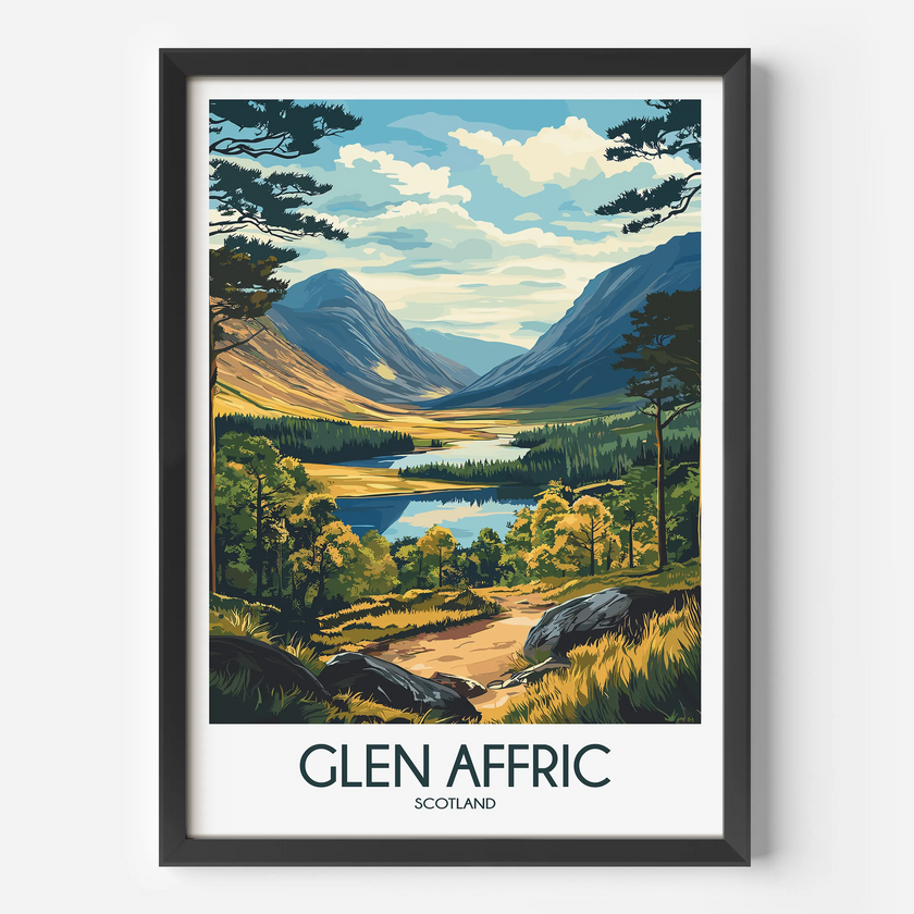 Glen Affric Minimalist Wall Art