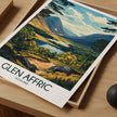 Glen Affric Retro Travel Illustration