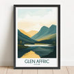Glen Affric Vintage Style Print