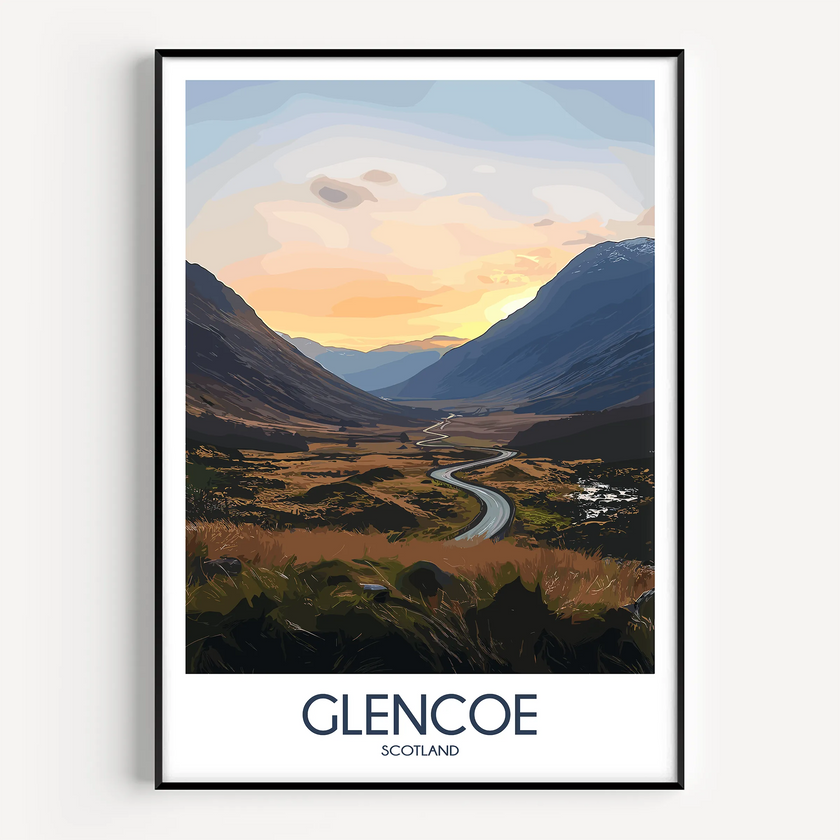 Glencoe Minimalist Wall Art