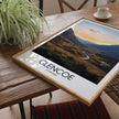 Glencoe Modern Travel Poster