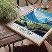 Glencoe Modern Travel Poster