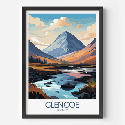 Glencoe Scenic Landscape Art