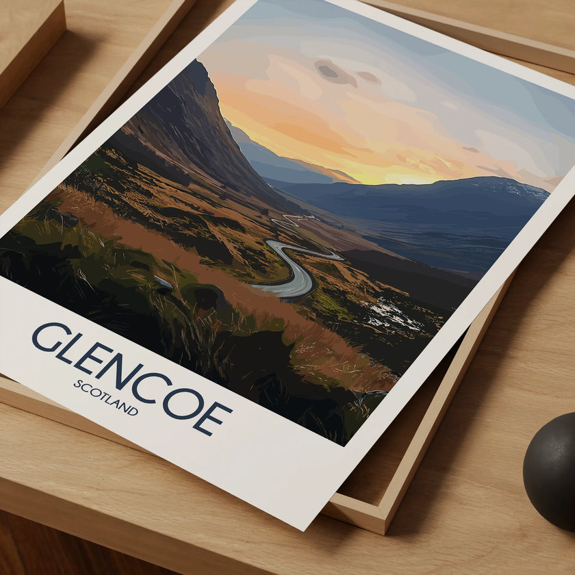 Glencoe Souvenir Poster Print