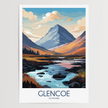 Glencoe Vintage Style Print