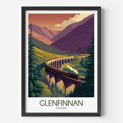 Glenfinnan Destination Art Gift