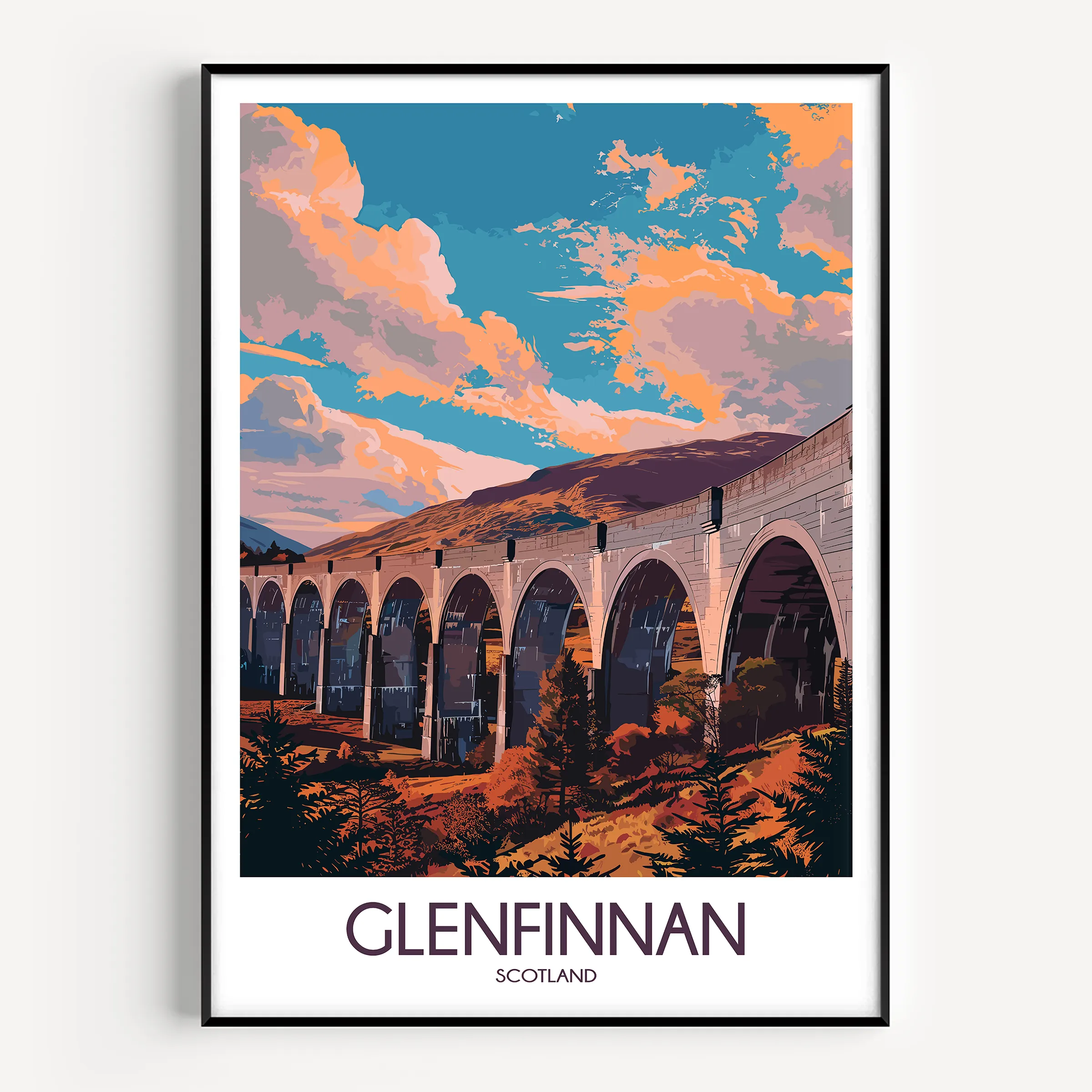 Glenfinnan Destination Art Gift