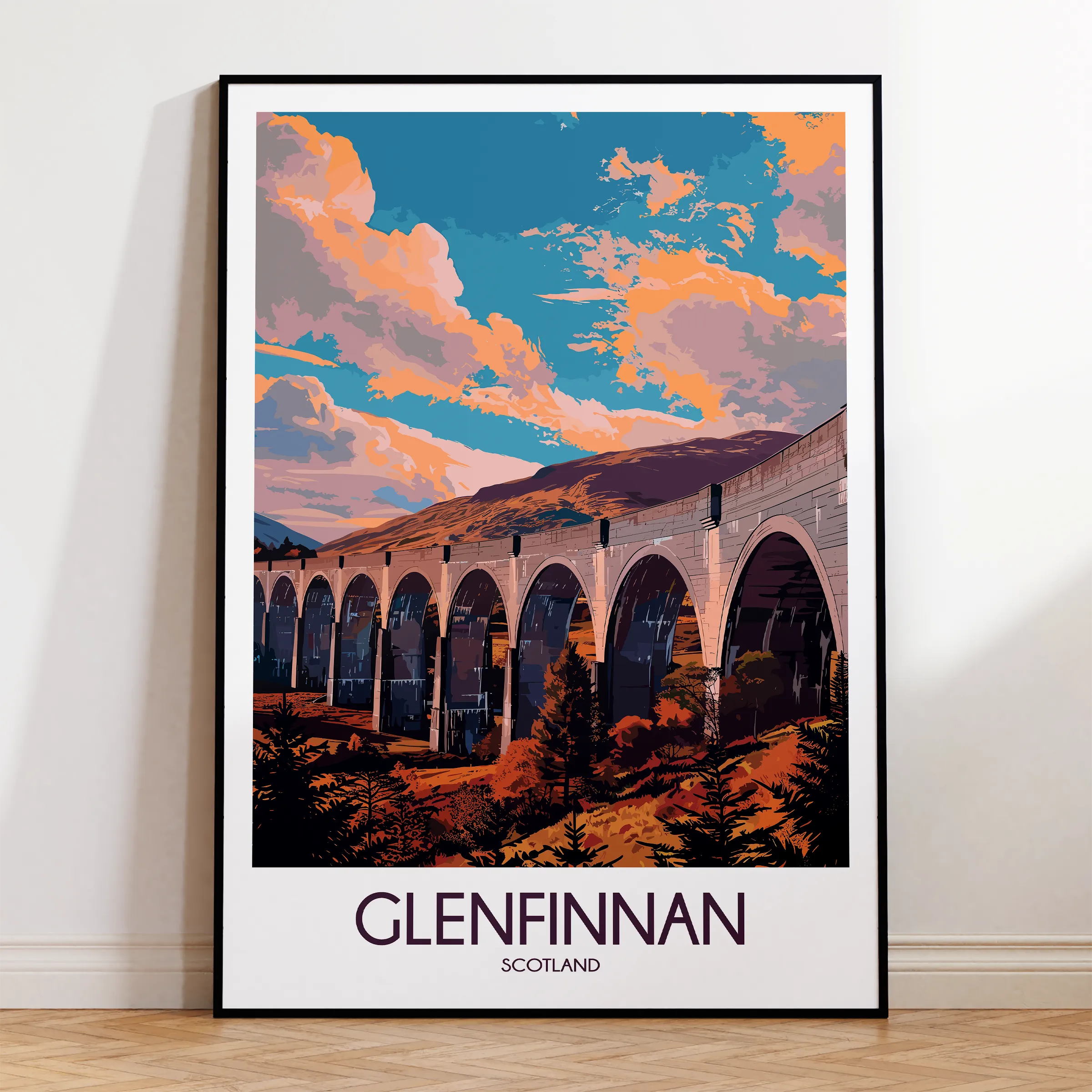 Glenfinnan Minimalist Wall Art