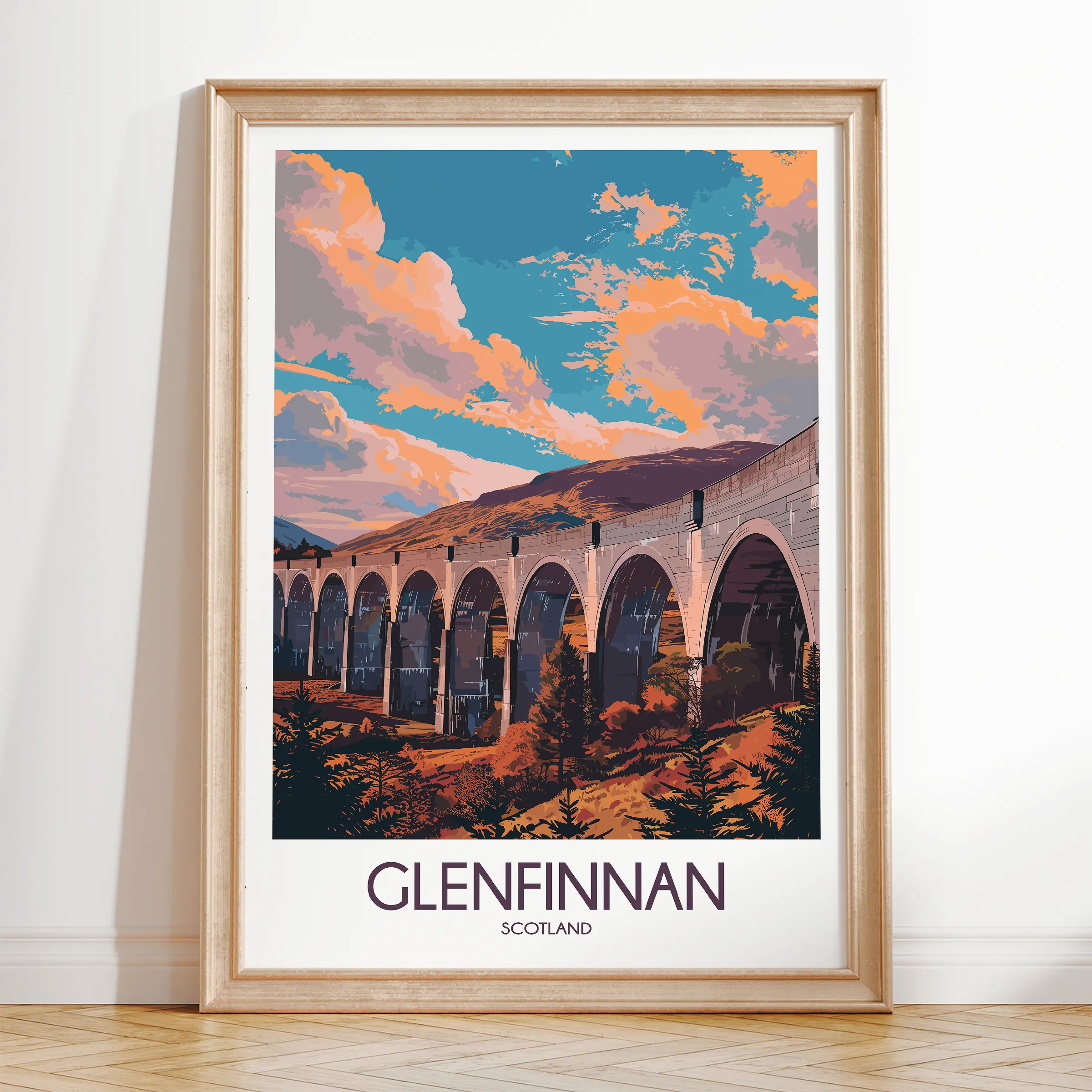 Glenfinnan Souvenir Poster Print