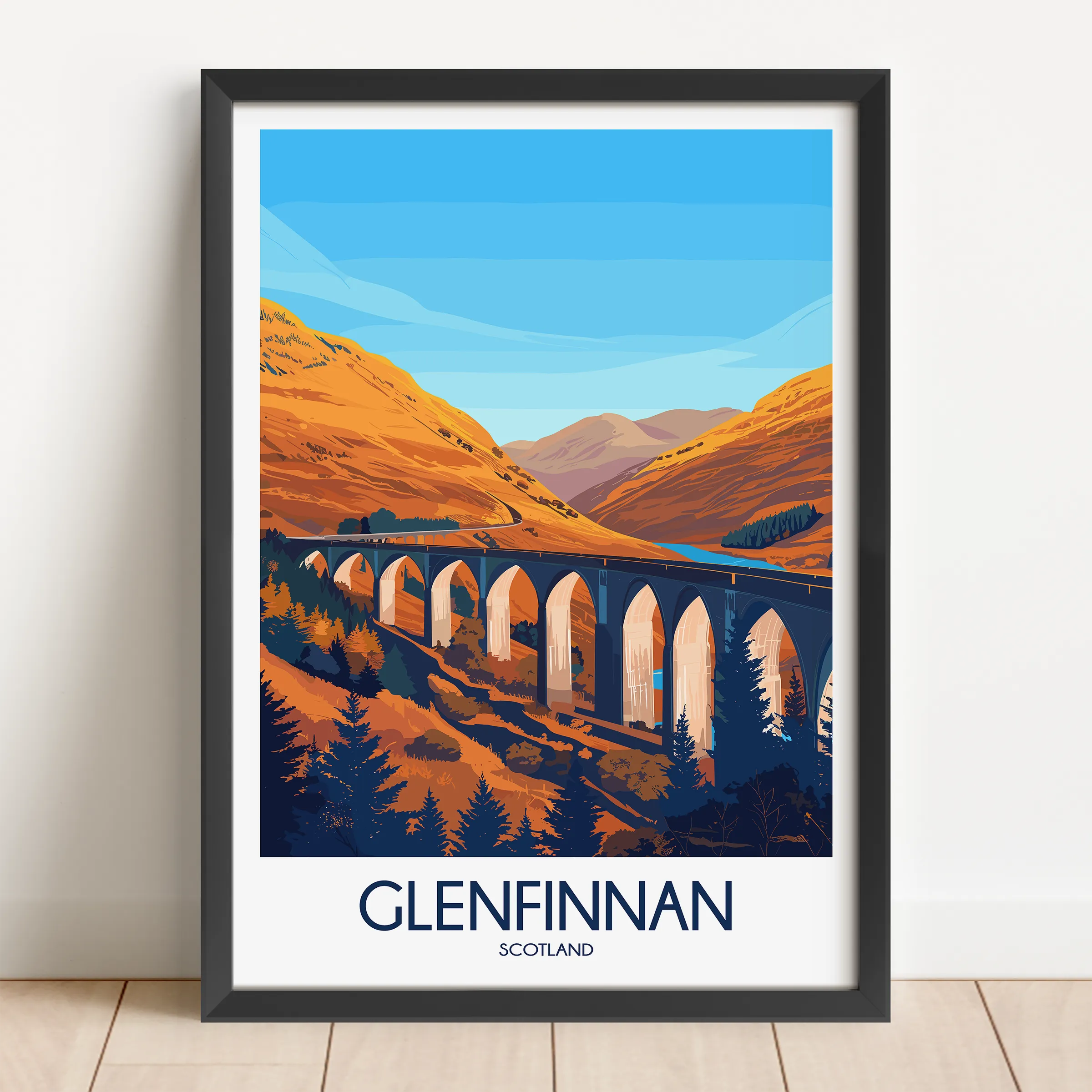 Glenfinnan Souvenir Poster Print