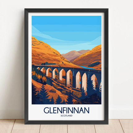 Glenfinnan Souvenir Poster Print