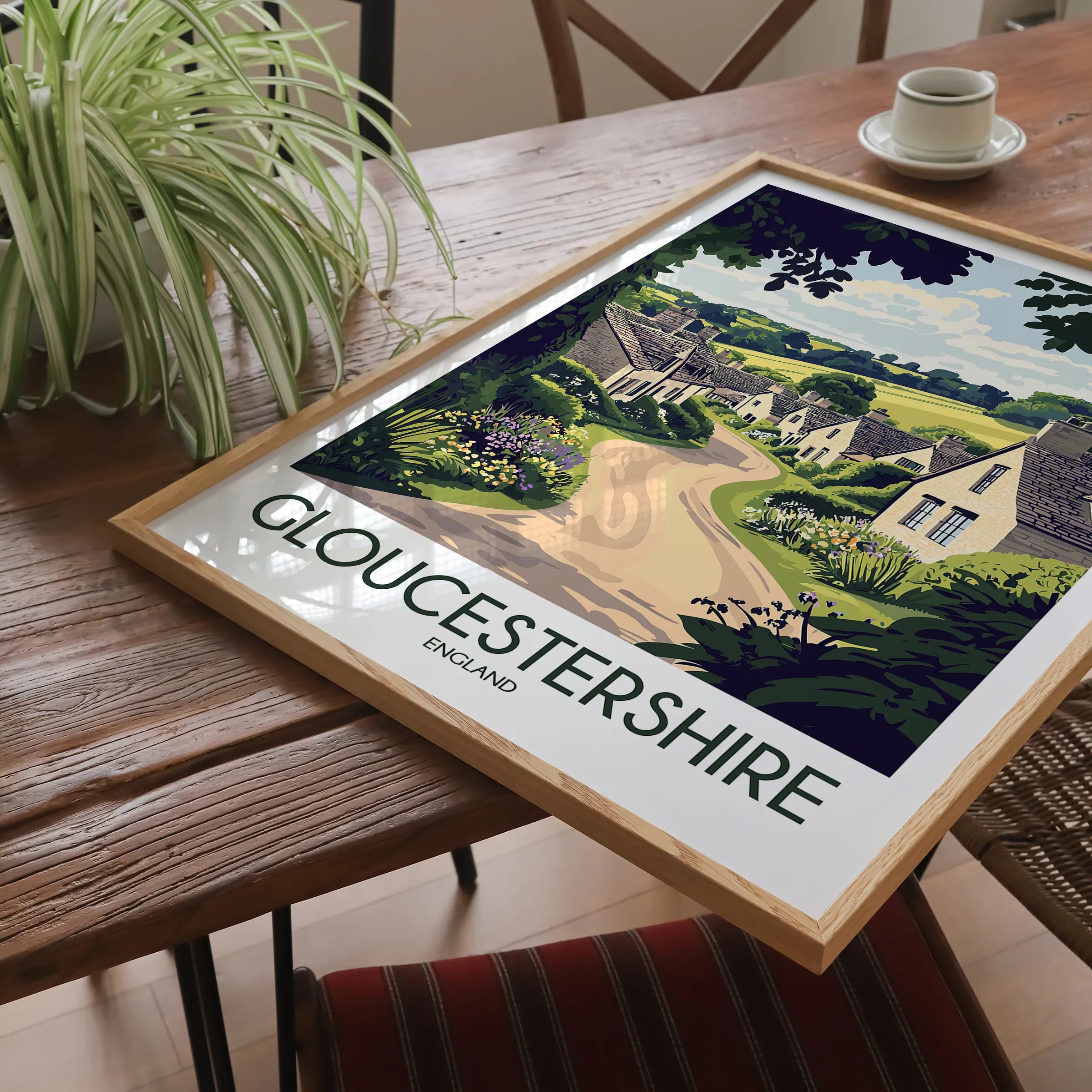 Gloucestershire Destination Art Gift