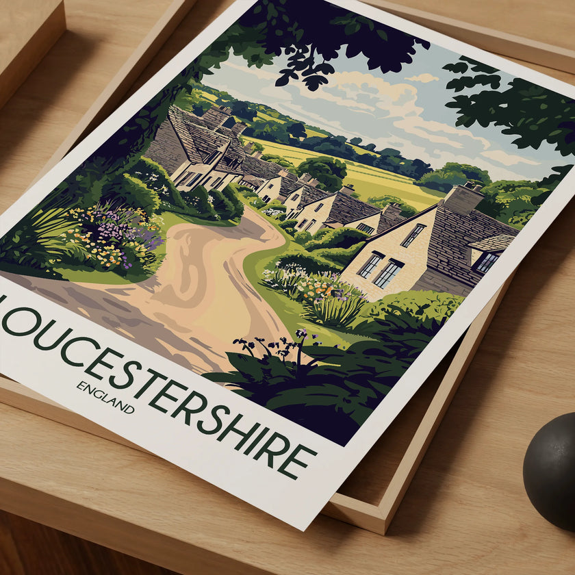 Gloucestershire Scenic Landscape Art