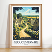 Gloucestershire Scenic Landscape Art