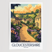Gloucestershire Travel Memory Gift
