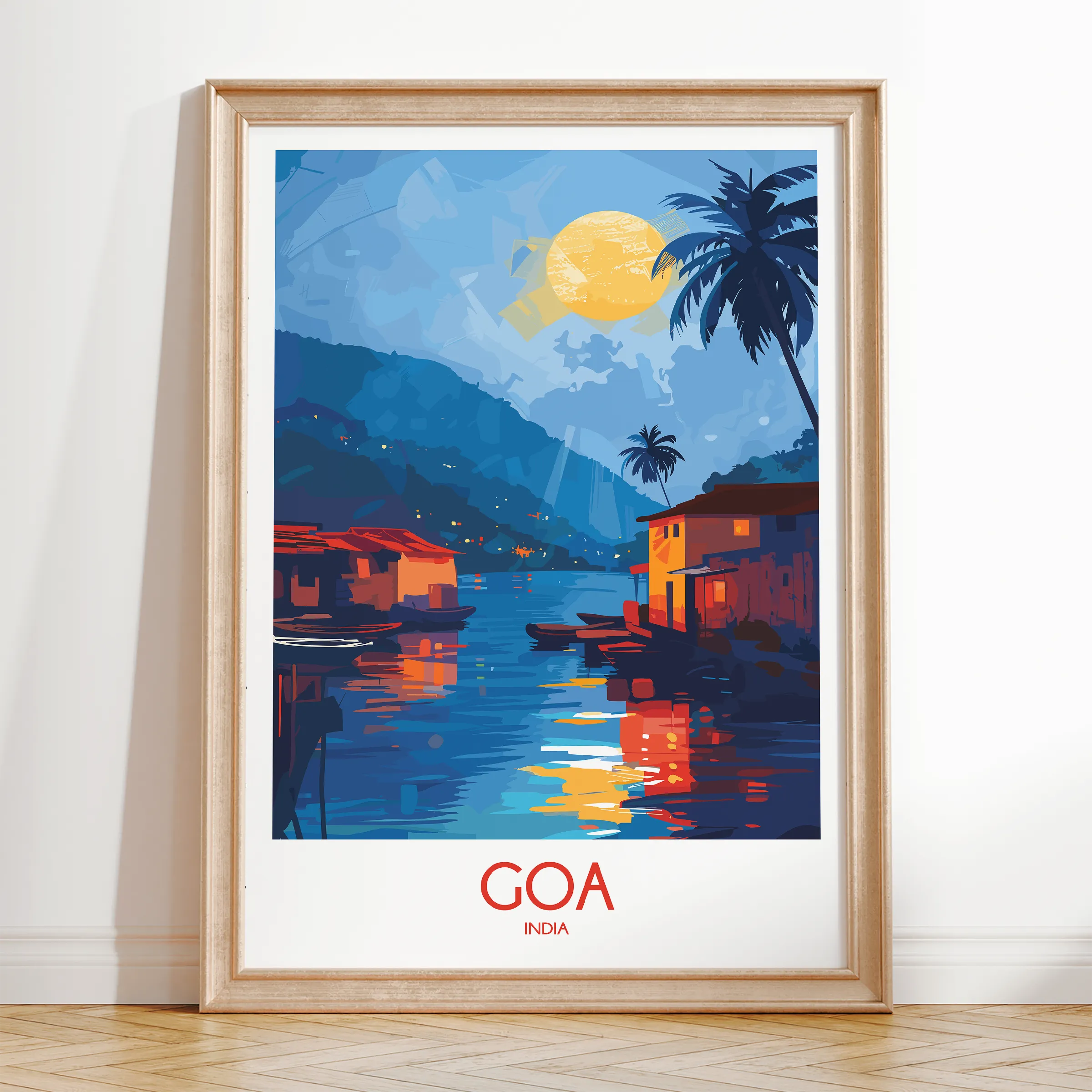 Goa Minimalist Wall Art