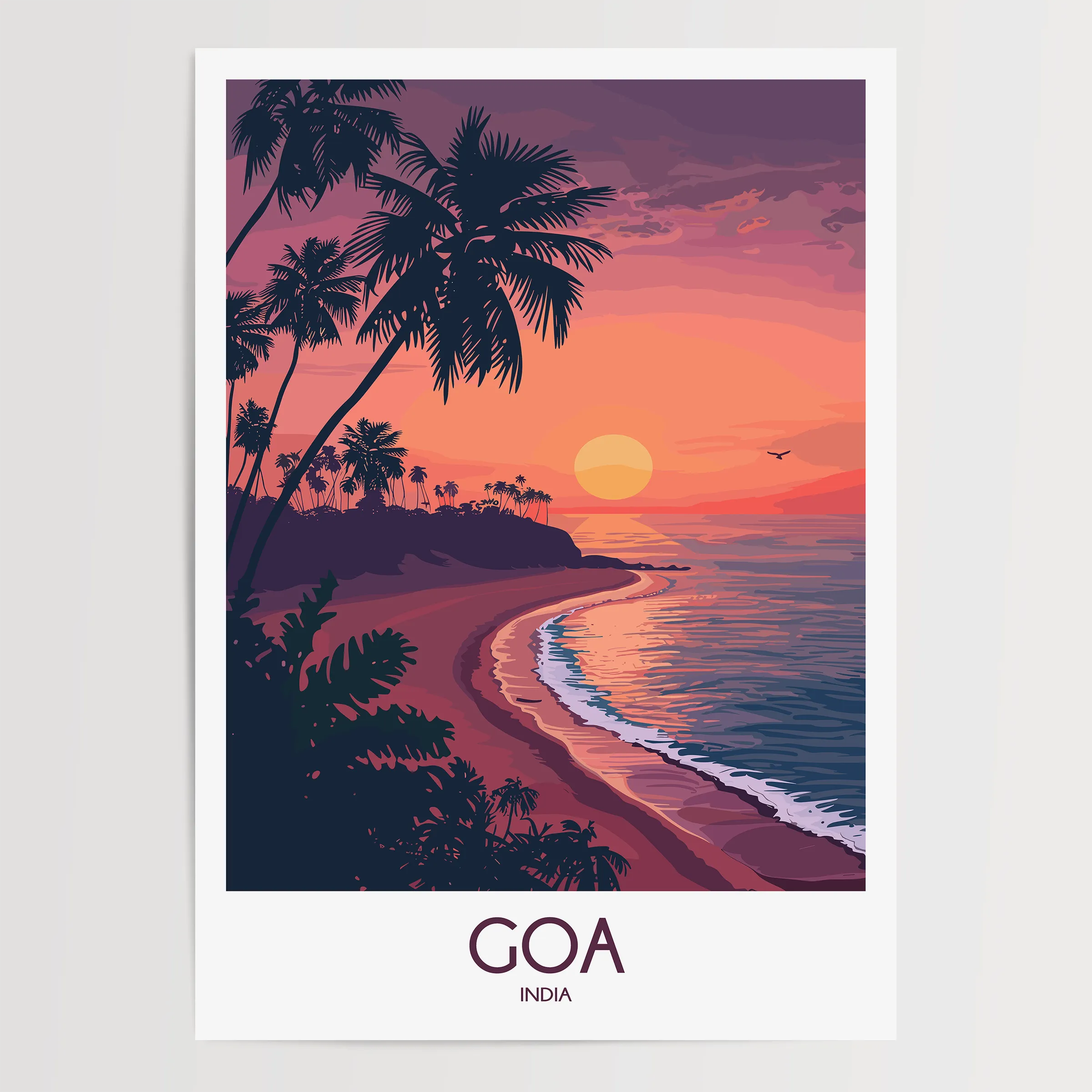 Goa Minimalist Wall Art