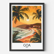 Goa Modern Travel Poster