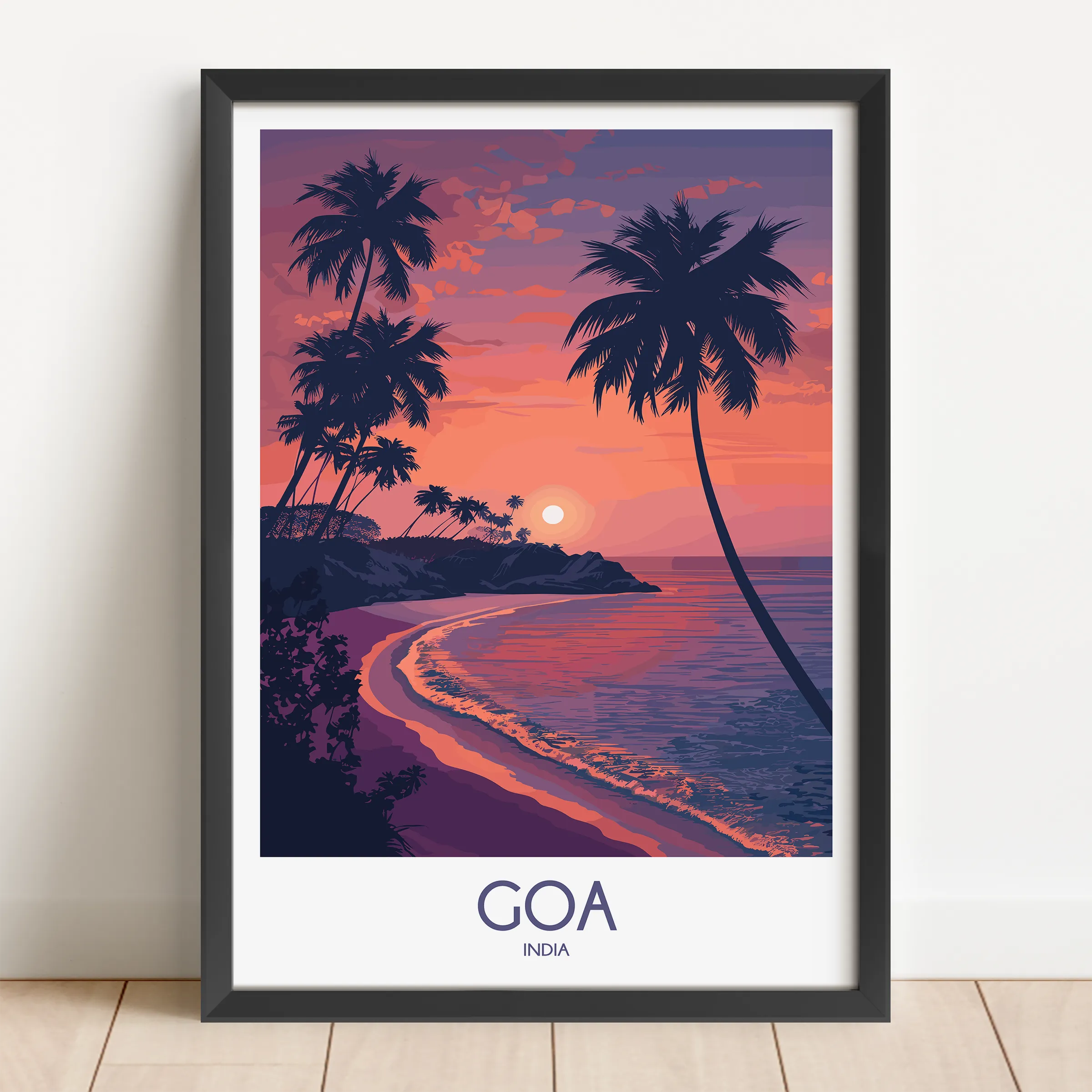 Goa Scenic Landscape Art