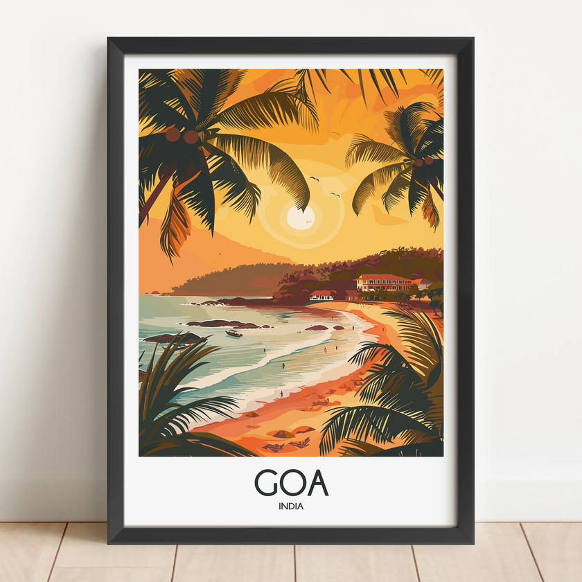 Goa Scenic Landscape Art