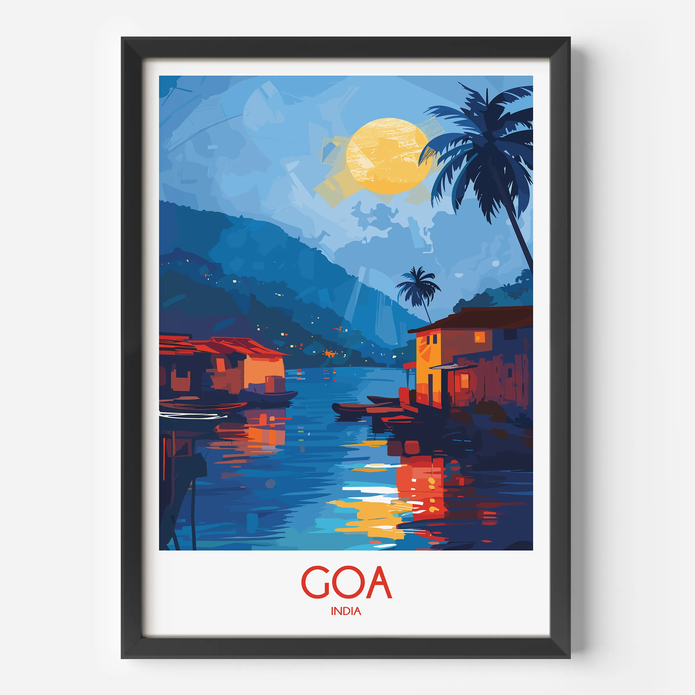 Goa Scenic Landscape Art