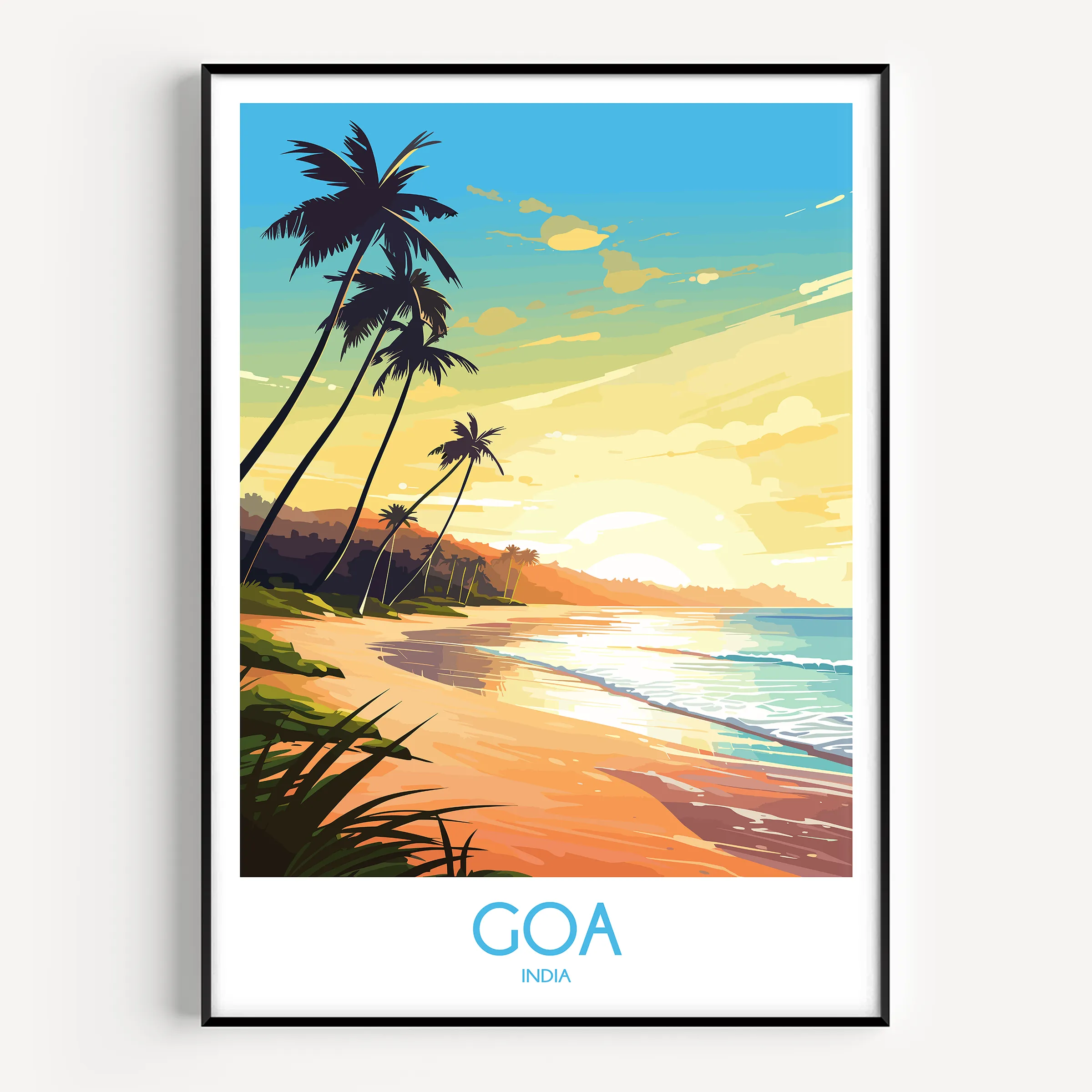 Goa Souvenir Poster Print
