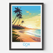 Goa Vintage Style Print