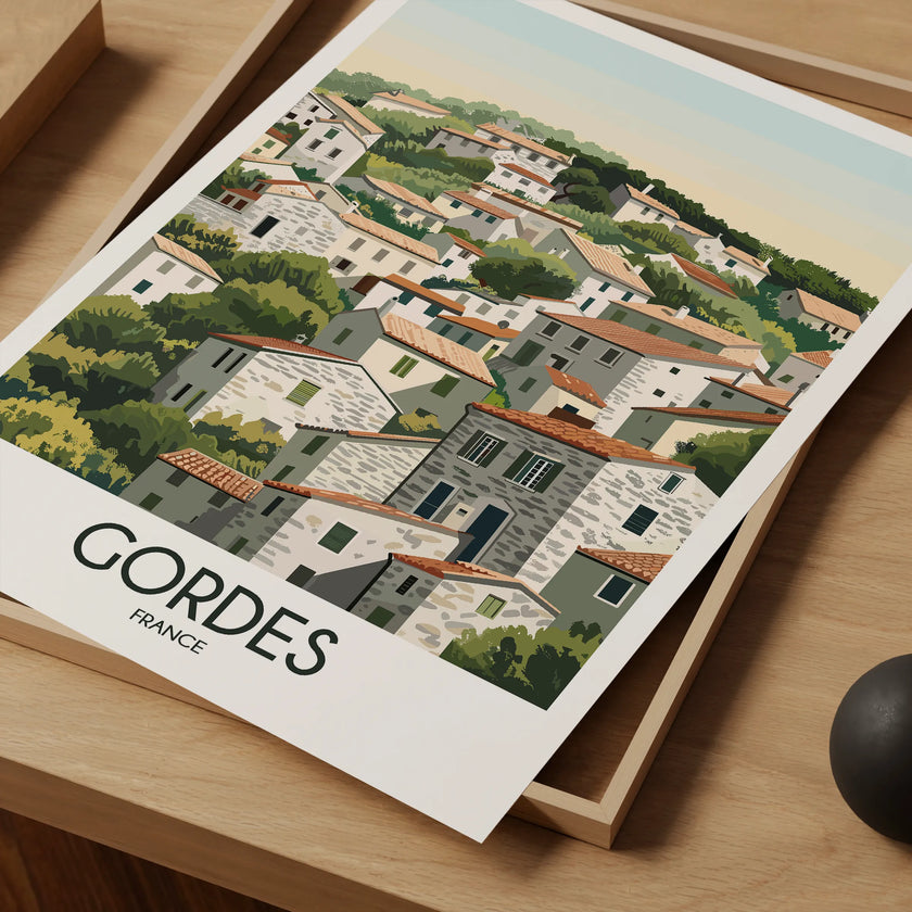 Gordes Destination Art Gift