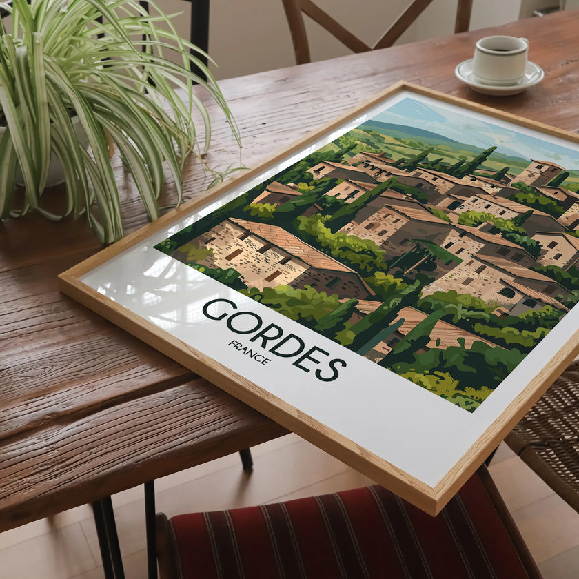 Gordes Destination Art Gift