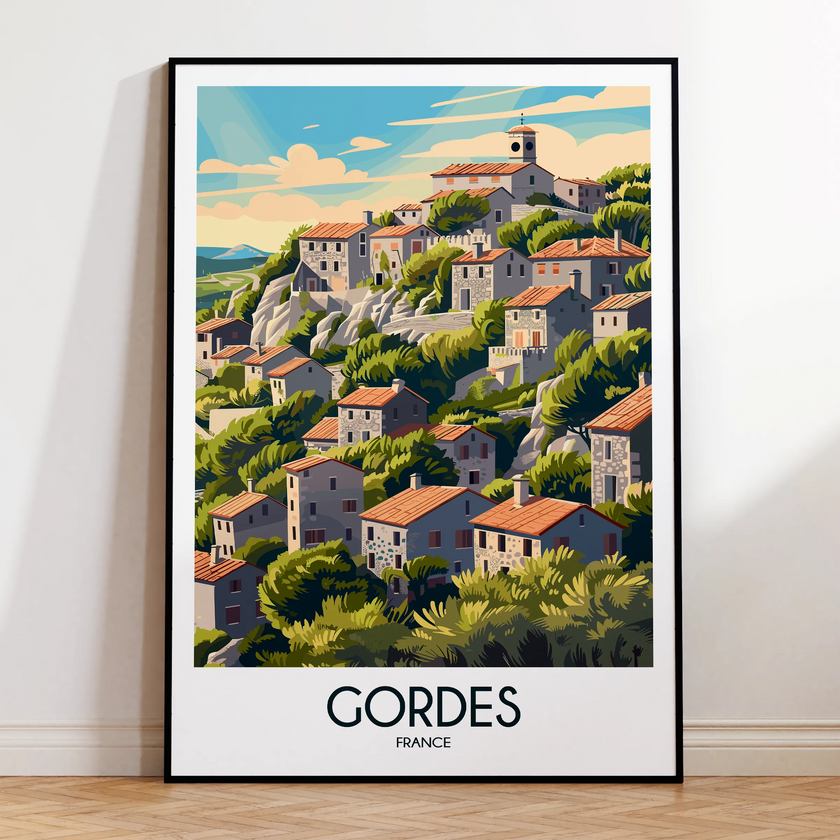 Gordes Destination Art Gift