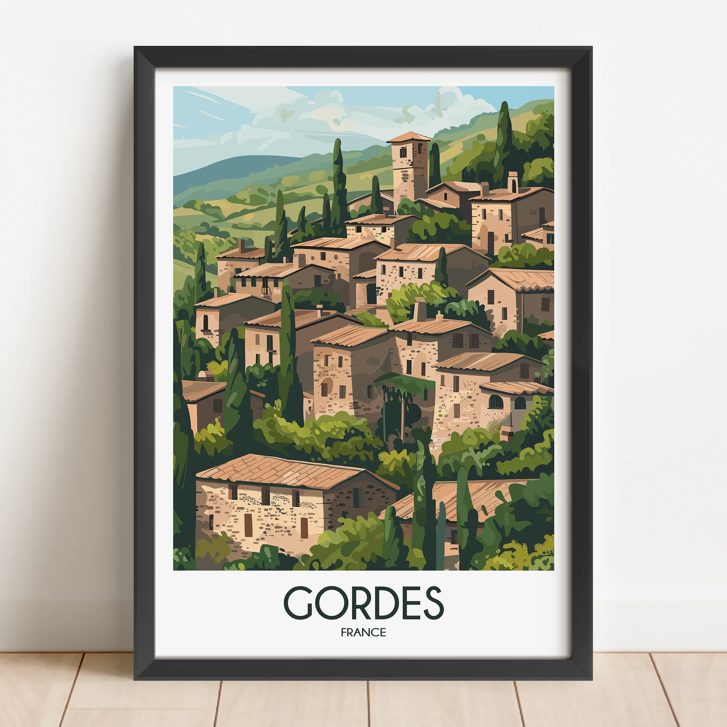 Gordes Gallery Quality Print