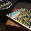 Gordes Scenic Landscape Art