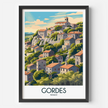 Gordes Scenic Landscape Art