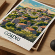 Gordes Vintage Style Print