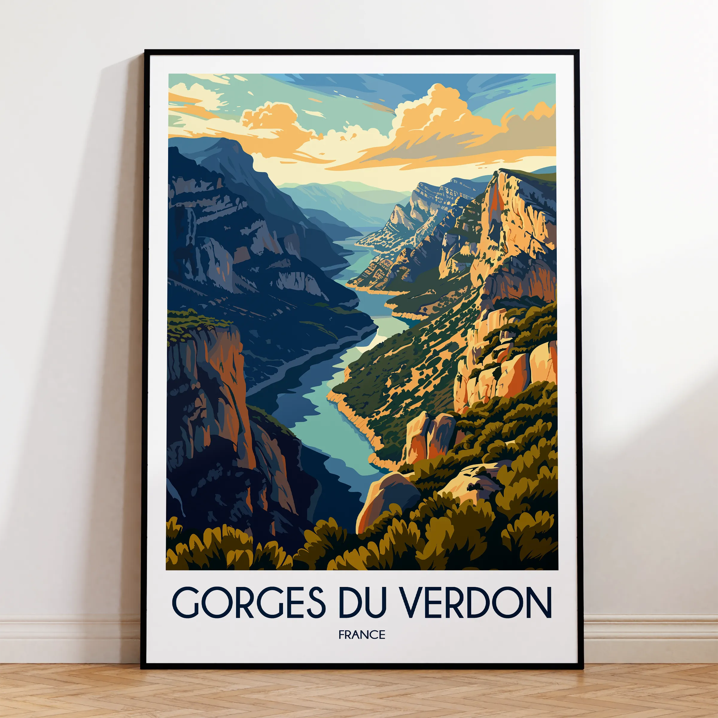 Gorges Du Verdon Destination Art Gift