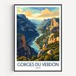 Gorges Du Verdon Gallery Quality Print