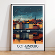 Gothenburg Destination Art Gift