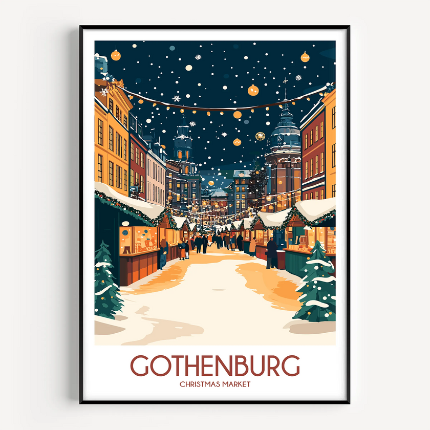 Gothenburg Destination Art Gift