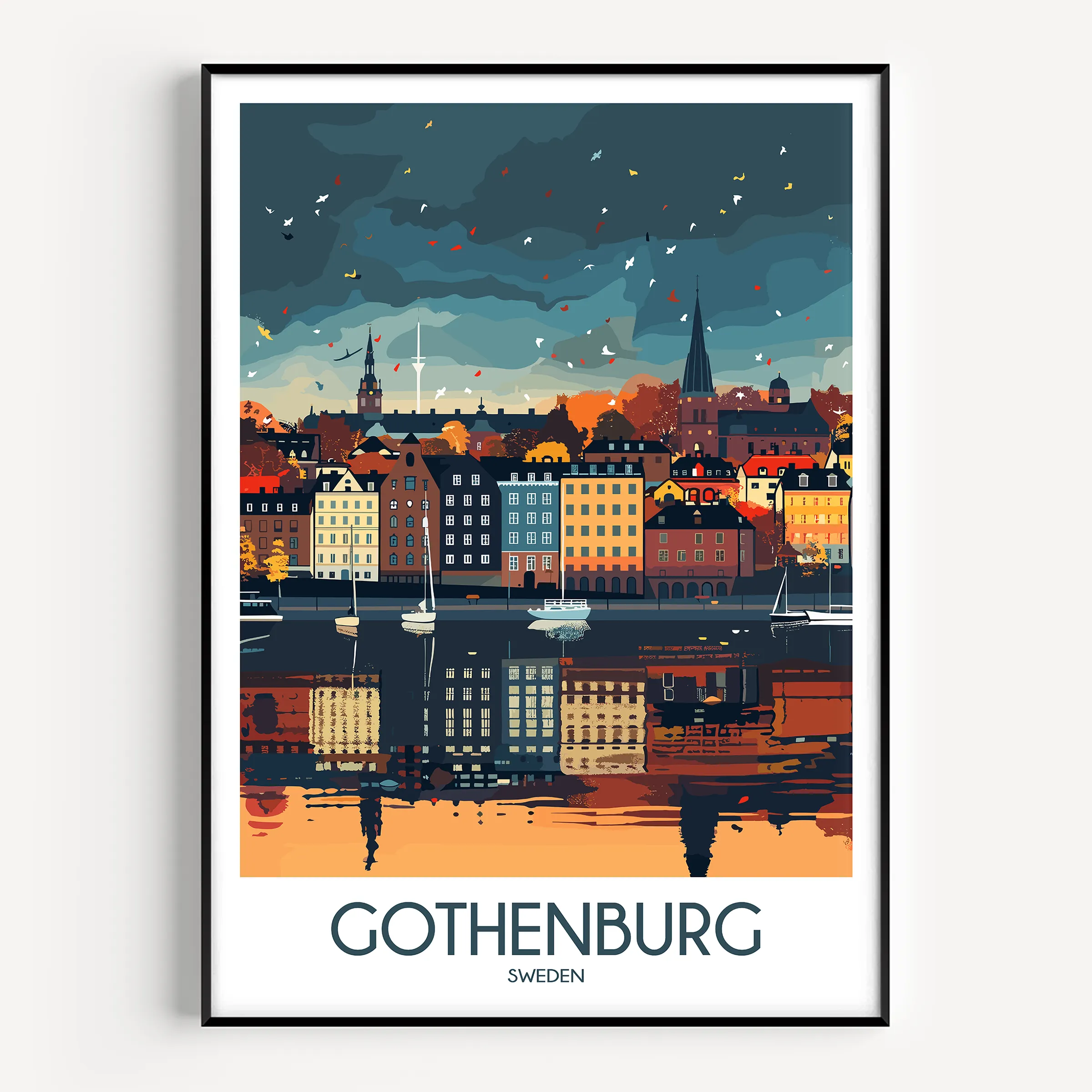 Gothenburg Home Office Decor