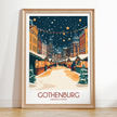 Gothenburg Souvenir Poster Print