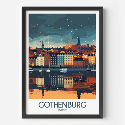 Gothenburg Travel Memory Gift