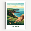 Gower Destination Art Gift