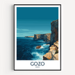 Gozo Scenic Landscape Art