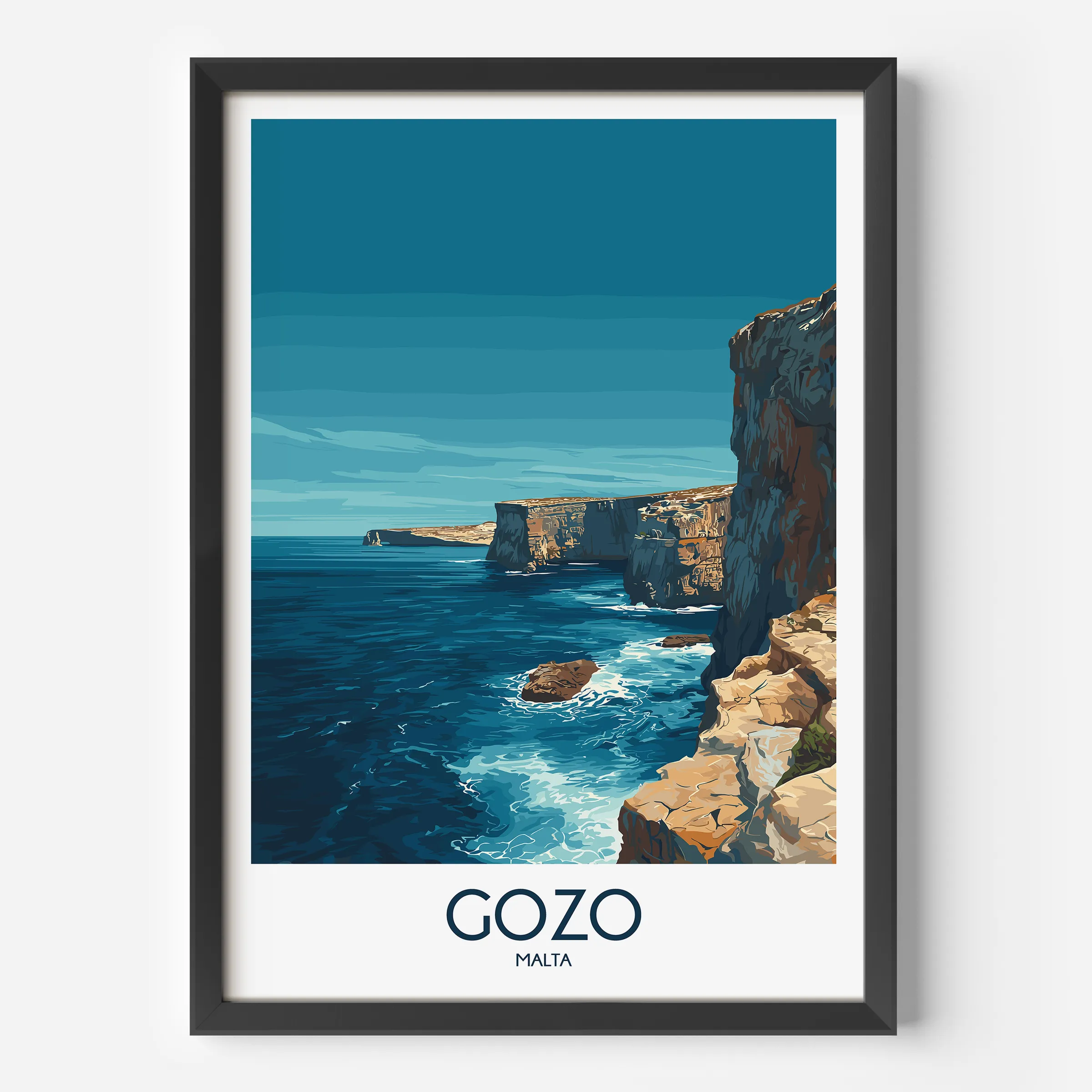 Gozo Souvenir Poster Print