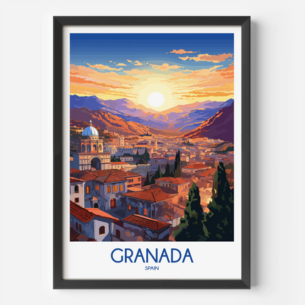 Granada Destination Art Gift