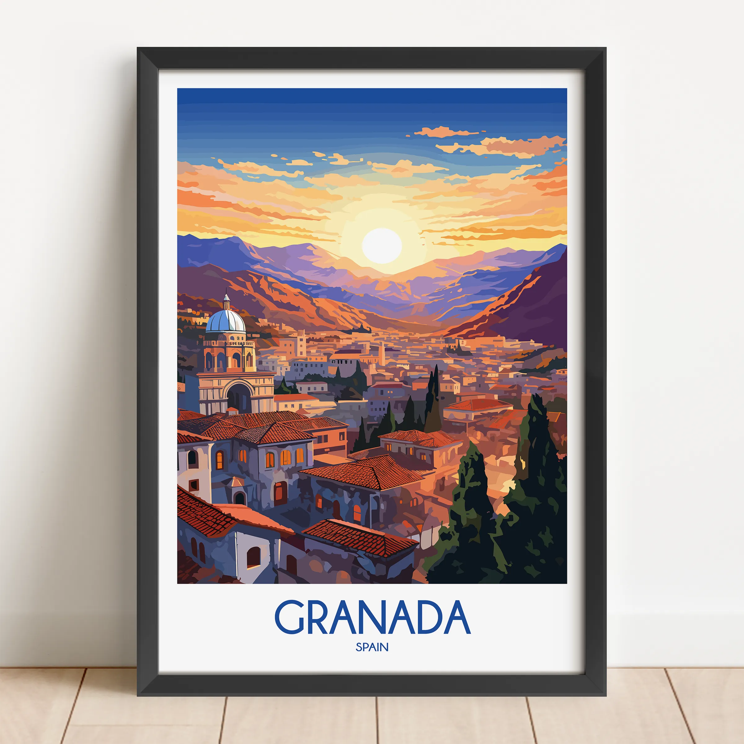 Granada Minimalist Wall Art