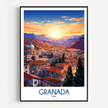 Granada Scenic Landscape Art