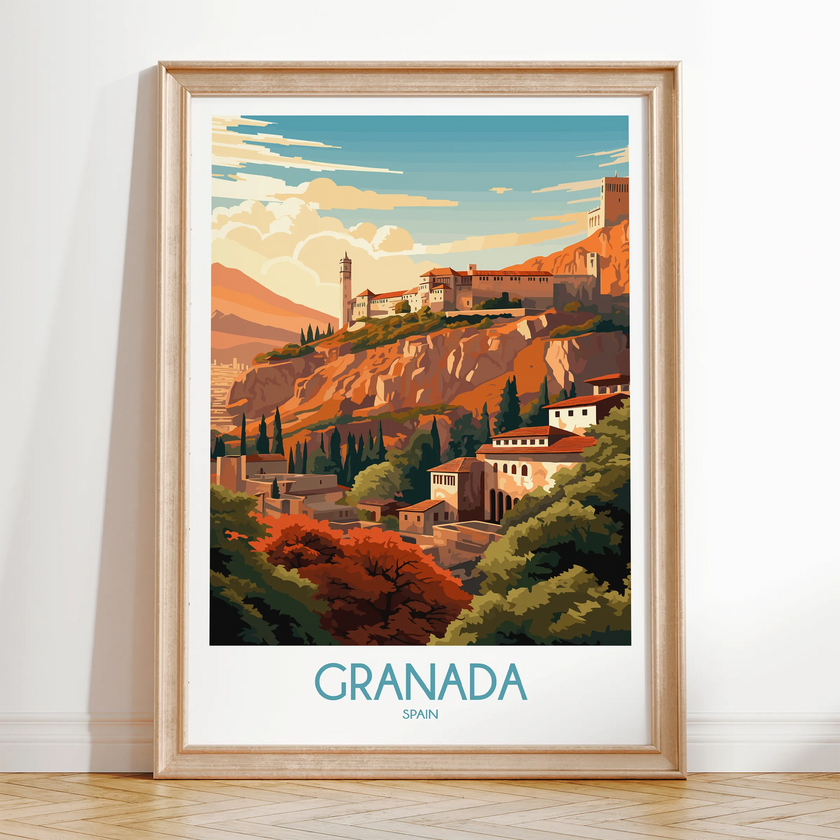 Granada Souvenir Poster Print