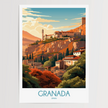 Granada Vintage Style Print