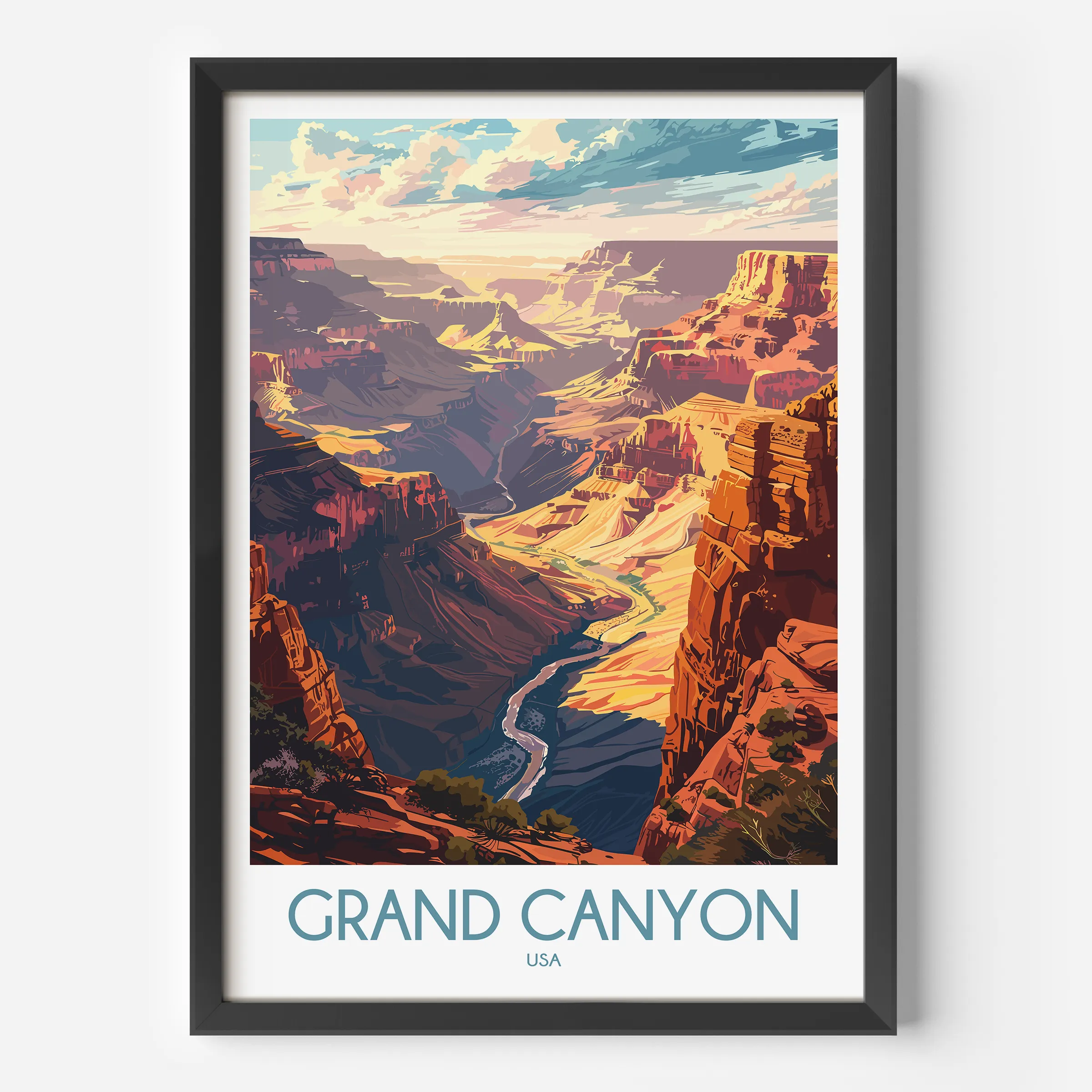 Grand Canyon Destination Art Gift